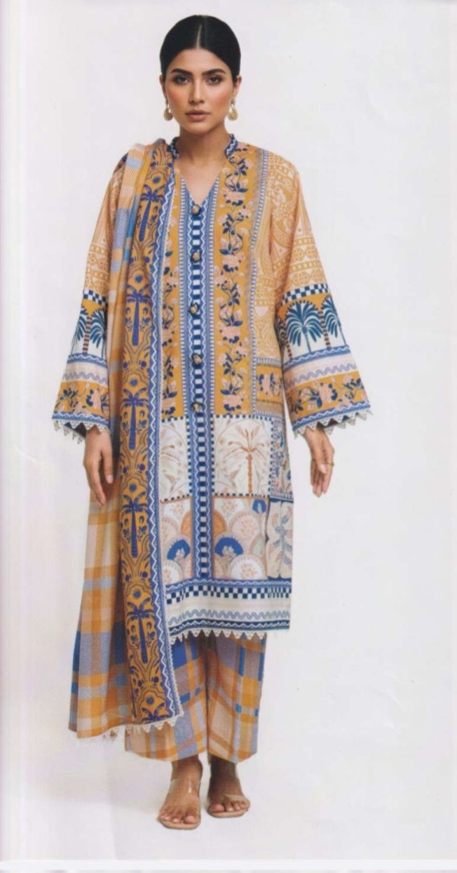 LIA Gold Flakes 3 piece dress(winter)