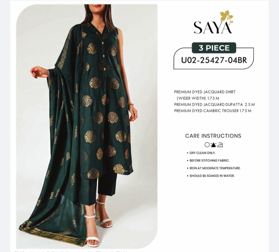 SAYA 3 piece dress for women preminm qualtiy