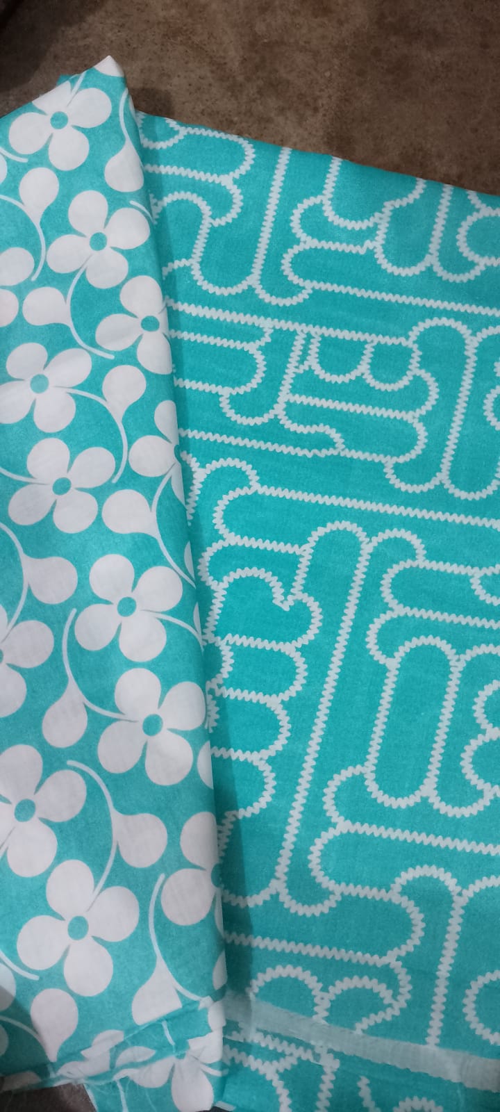 MUBAF Premium Printed Linen Suit