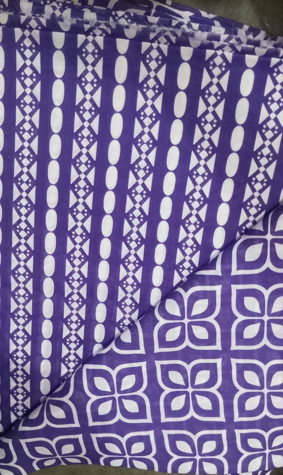 MUBAF Premium Printed Linen Suit